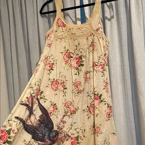 Magnolia Pearl Cream Floral Dress